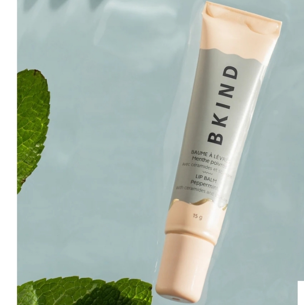 New BKIND Peppermint Lip Balm With Ceramide And Squalane